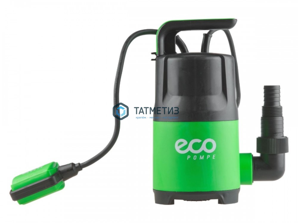 Насос погружной для чистой воды, 400 Вт; 7200 л/ч; 6,3м, ECO CP-405 -  магазин «ТАТМЕТИЗ»