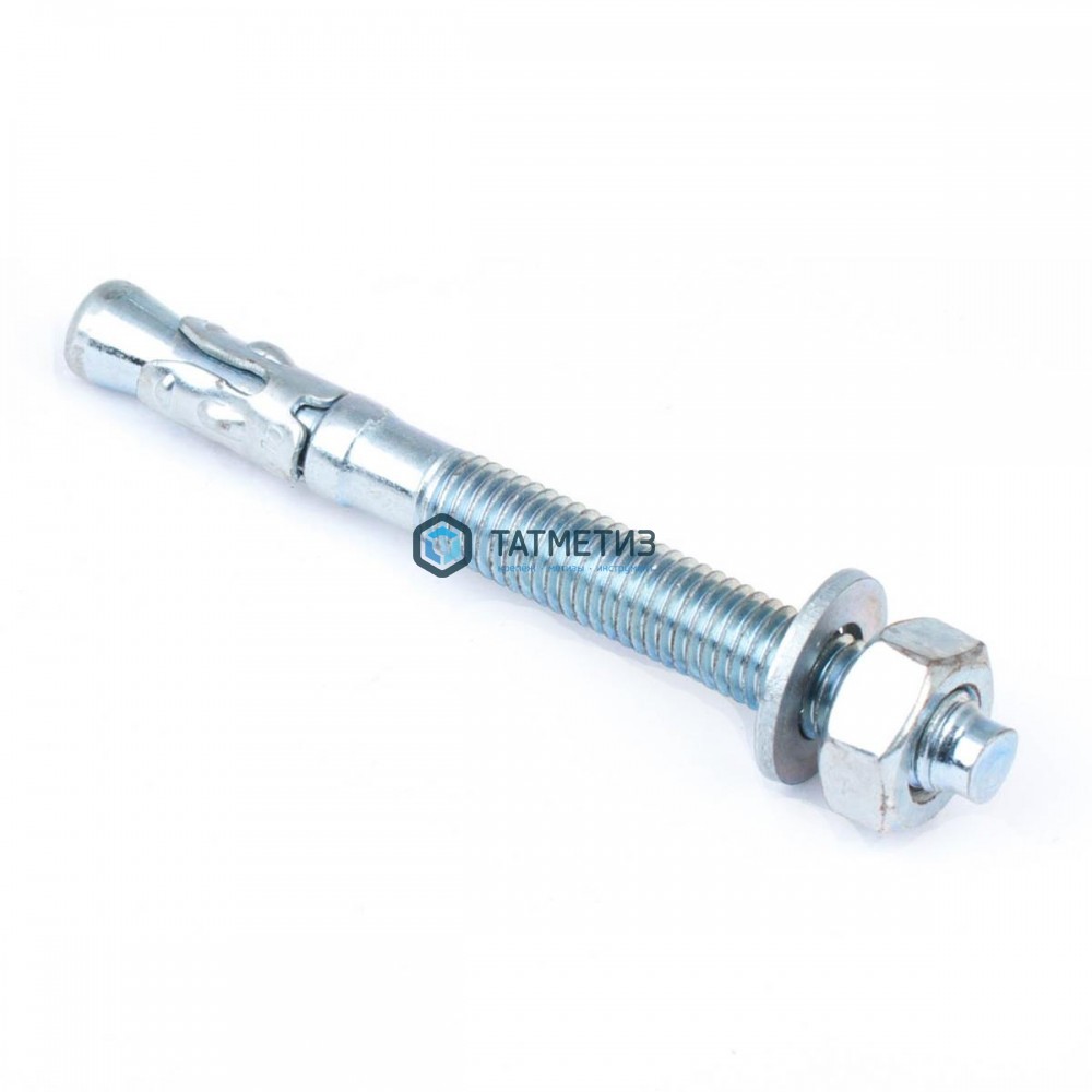 Анкер клиновой 12x140  ( 30 шт/уп) БЕЛЫЙ ЦИНК R -  магазин «ТАТМЕТИЗ»
