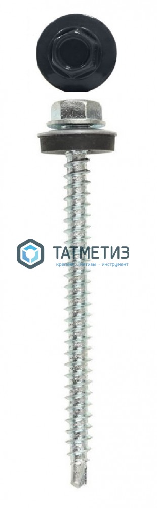 Саморез окраш.кров. 4,8х70 /7024/ DAXMER MS (10х100) -  магазин «ТАТМЕТИЗ»