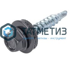 Саморез окраш.кров. 4,8х29 /7024/ (250 шт/уп) -  магазин крепежа «ТАТМЕТИЗ»