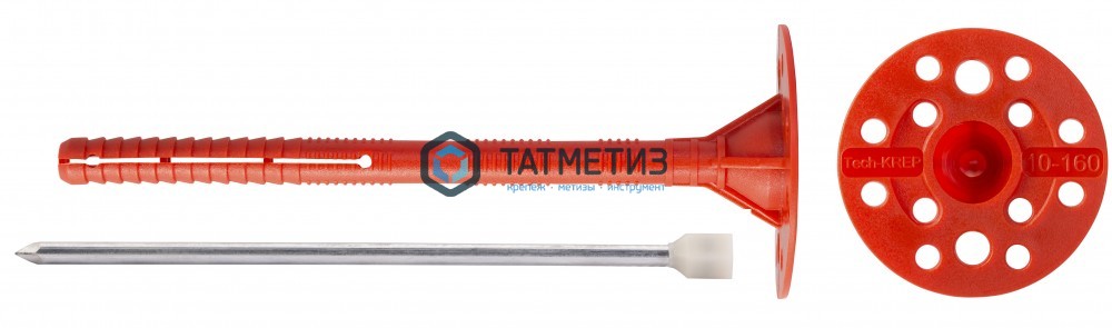 Дюбель д/изоляции IZL-T 10х140  (600 шт/уп) RC -  магазин «ТАТМЕТИЗ»