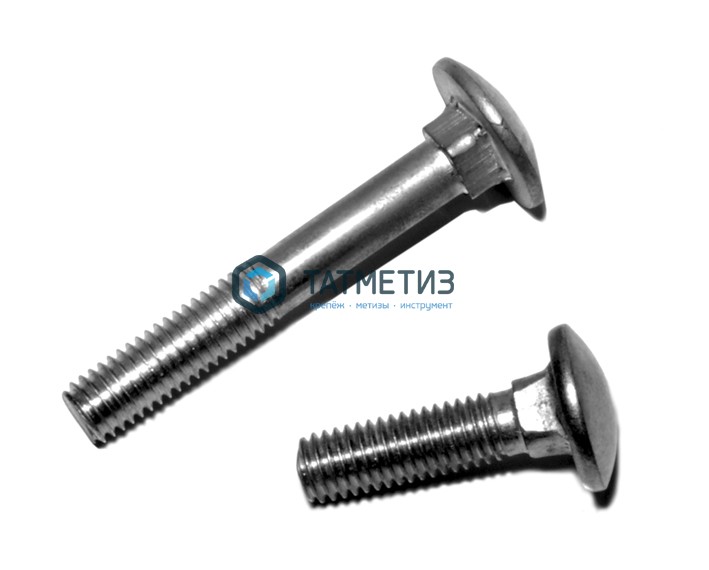 Болт мебельный DIN 603  6* 80  (уп 25 кг/ 1400 шт)* МС -  магазин «ТАТМЕТИЗ»
