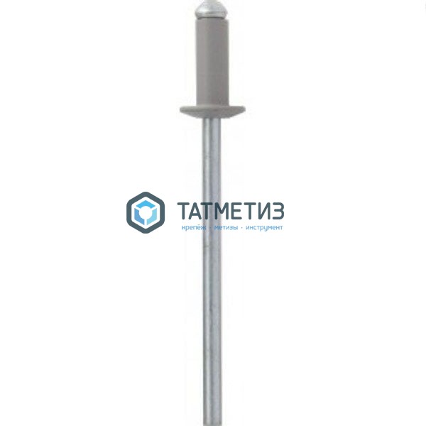 Заклепки ZK ал/ст 3,2x 8 RAL 7004 (1000 шт/уп)  ТК -  магазин «ТАТМЕТИЗ»