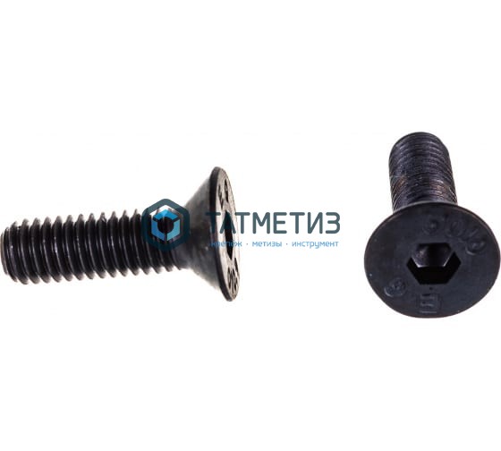 Винт DIN 7991/ISO 10642  М10 х 55 (10.9)  с потай головкой и внутр.шестигранником -  магазин крепежа «ТАТМЕТИЗ»