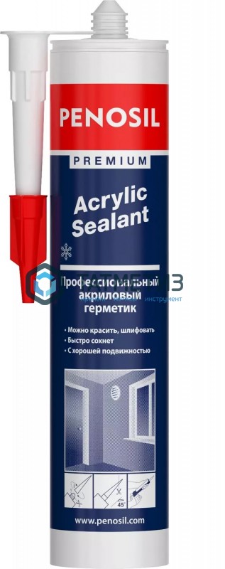 Герметик акриловый PENOSIL белый, 280мл -  магазин крепежа  «ТАТМЕТИЗ»