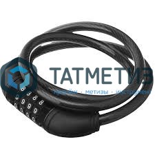 Замок тросовый  950мм, d 10мм, универсальный с кодовым механизмом// MATRIX -  магазин крепежа «ТАТМЕТИЗ»