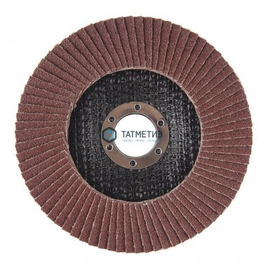Круг лепестковый торцевой абразивный "Луга" для шлифования, 125 х 22 мм, зерно P60 -  магазин крепежа  «ТАТМЕТИЗ»