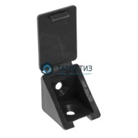 Мебельный уголок ЧЕРНЫЙ  (100 шт/уп) -  магазин крепежа «ТАТМЕТИЗ»