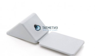 Мебельный уголок СВ.СЕРЫЙ  (100 шт/уп) -  магазин крепежа «ТАТМЕТИЗ»