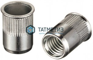 Заклепка резьбовая плоский уменьшенный фланец М 4  ( 500 шт/уп)  КL -  магазин крепежа «ТАТМЕТИЗ»