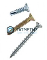 Саморезы фурнитурные оконные 4,1Х40 цинк  (1 000 шт/уп) -  магазин крепежа «ТАТМЕТИЗ»