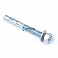 Анкер клиновой 10x120  ( 50 шт/уп) БЕЛЫЙ ЦИНК R -  магазин крепежа «ТАТМЕТИЗ»