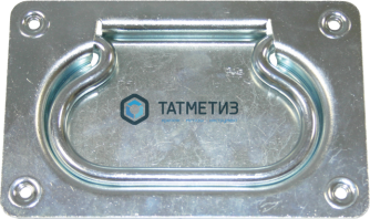 Ручка откидная оцинков.140х90мм (скрытая) -  магазин крепежа «ТАТМЕТИЗ»