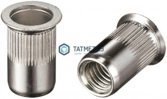 Заклепка резьбовая потайной борт М 4  ( 600 шт/уп)  ТК -  магазин крепежа «ТАТМЕТИЗ»