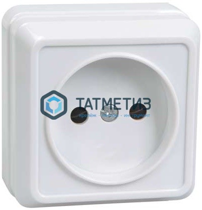 Розетка 1-м ОП Октава 10А IP20 без заземл. бел. ИЭК ERO10-K01-10-DC | «ТАТМЕТИЗ» Розетка 1-м ОП Октава 10А IP20 без заземл. бел. ИЭК ERO10-K01-10-DC - магазин крепежа «ТАТМЕТИЗ»